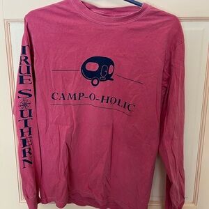 Camp-o-holic Long Sleeve Shirt, by True Southern